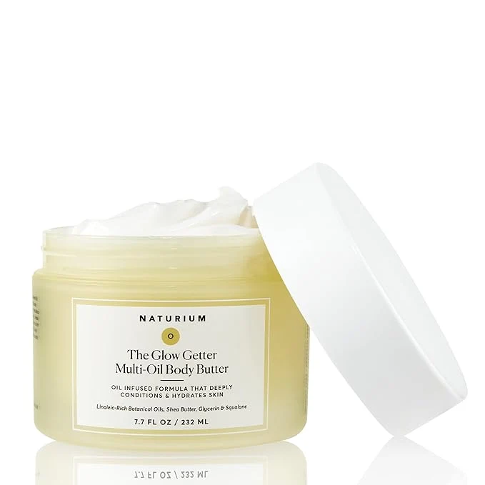 Dependable Naturium The Glow Getter Whipped Multi-Oil Body Butter Firming Cream Body High-End