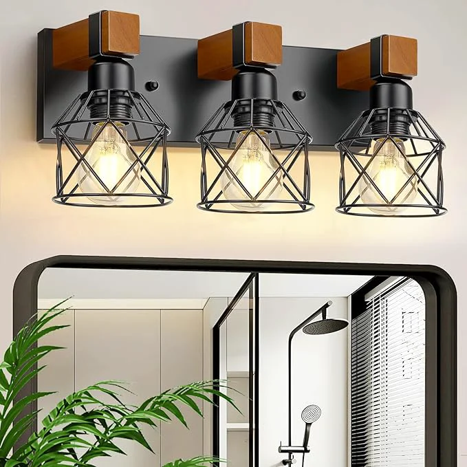 Fast 3-Light Farmhouse Vanity Lights Relaxed