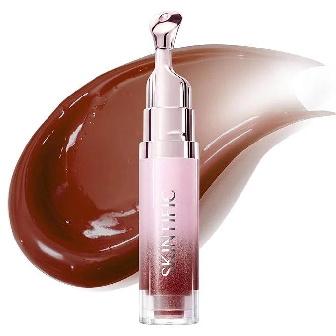 Innovative SKINTIFIC Peptide Brightening Lip Serum Hydrating Plumping Tinted Lip Gloss Original