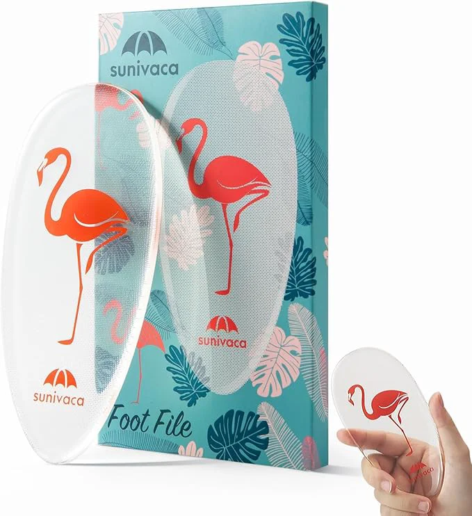 Smart Glass Foot File Callus Remover for Feet Flamingo Gifts for Women Feet Excellent