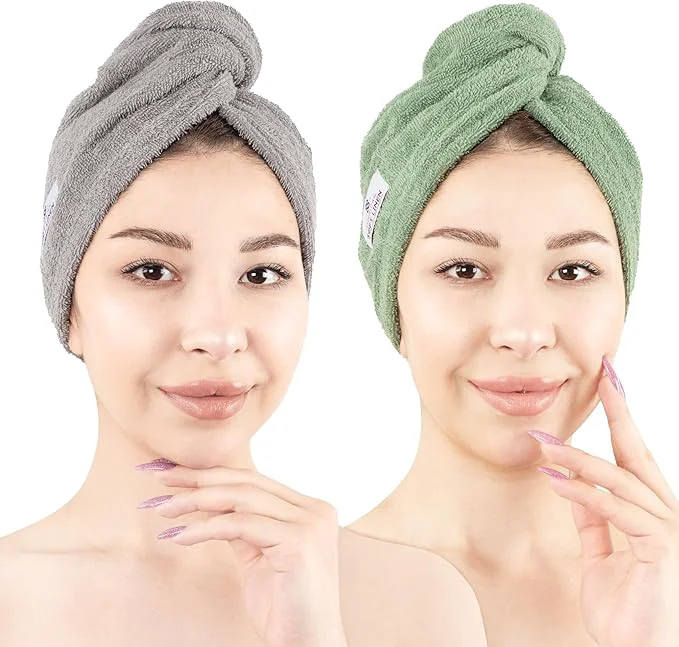 Innovative American Soft Linen Cotton Hair Towels Unique