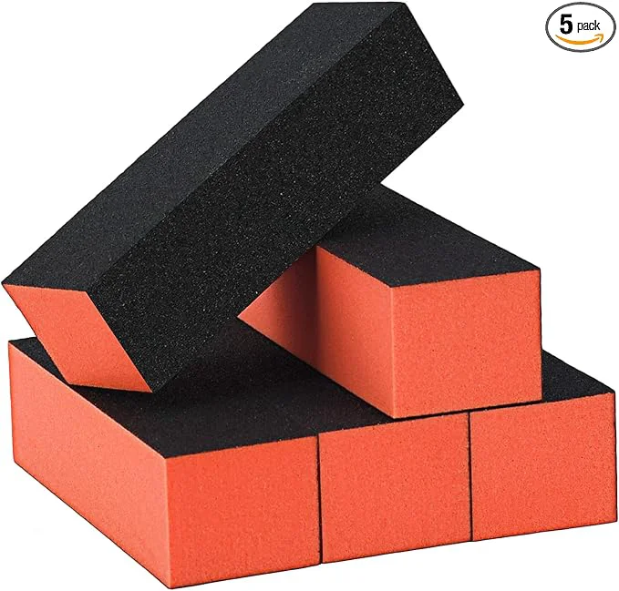 Advanced Maryton Nail Buffer Block Medium Fine Grit 100 180 Finishing Buffers Lightweight