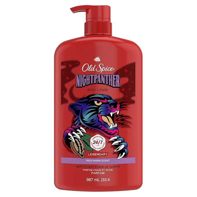 Flexible Old Spice Cleansing Body Wash for Men 3X Defense 24 7 Shower Fresh Fine