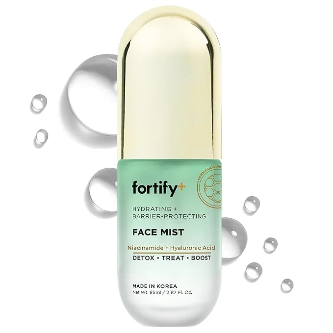 Detailed Fortify Skincare Niacinamide Hyaluronic Acid Face Mist – 3-in-1 Detox Top-Quality