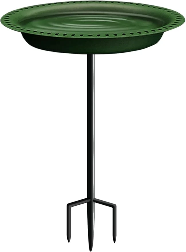 Trusted Garbuildman Extra-Large standing Birdbath Bowl Detachable Decoration Spa Contemporary