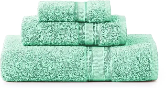 Premium Material LANE LINEN Luxury Bath Towels Set Outstanding