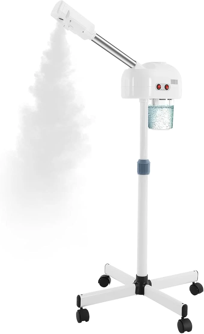 Selected Professional Stand Facial Steamer w Hot Mist – Adjustable Height 360° Nozzle Official