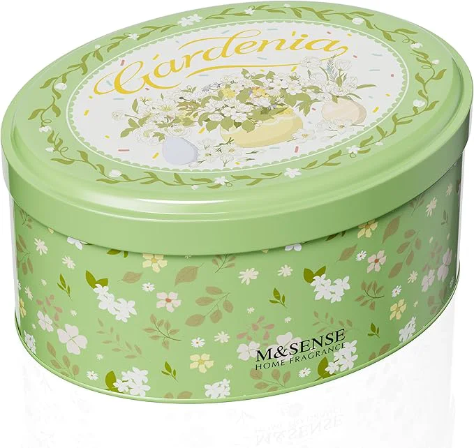 Quality M SENSE Two-Wicks Gardenia Scented Candles 12oz 2 Wick Soy Spring Soy Candle Long-Lasting