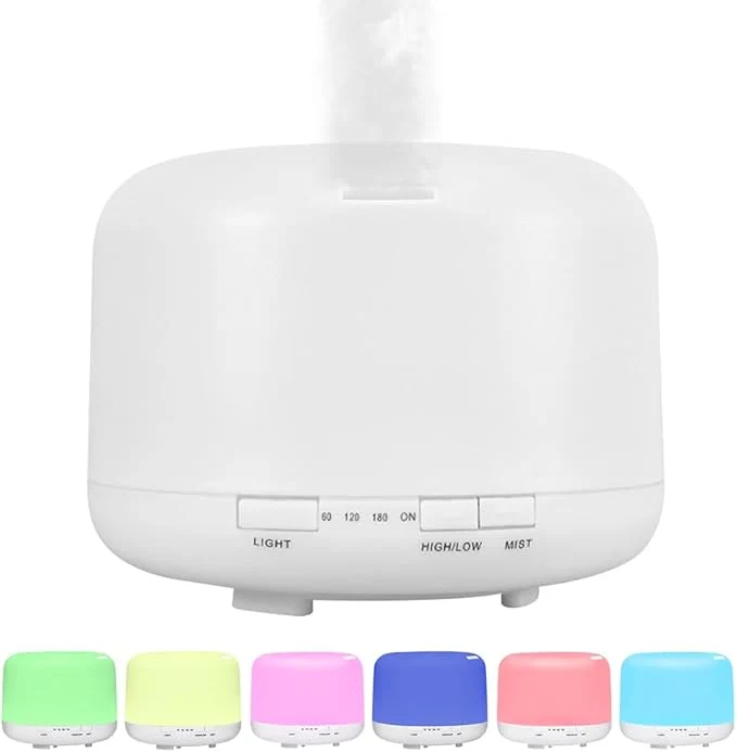 Exclusive 500ml Premium Essential Oil Diffuser Quiet 4-in-1 Ultrasonic Aromatherapy Fashionable
