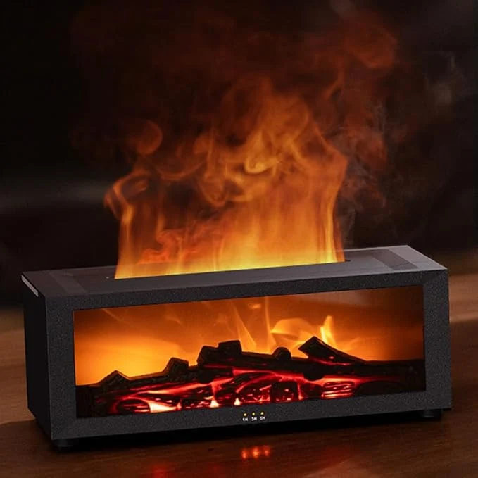 Recyclable Essential Oil Diffuser Fireplace Flame Oil Diffuser Durable