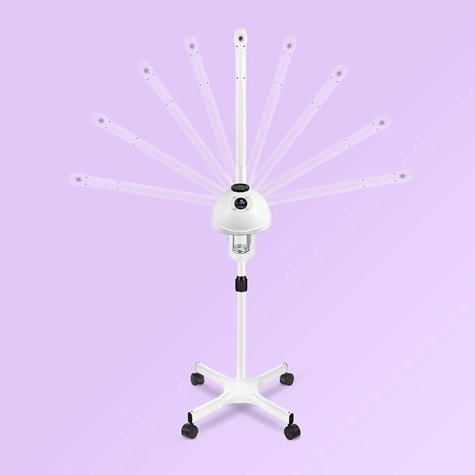 Fashionable Professional Facial Steamer Vaporizador Facial Environmentally Friendly