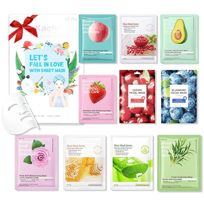 Fast Kaely 10 Pack Variety Face Masks Next-Generation