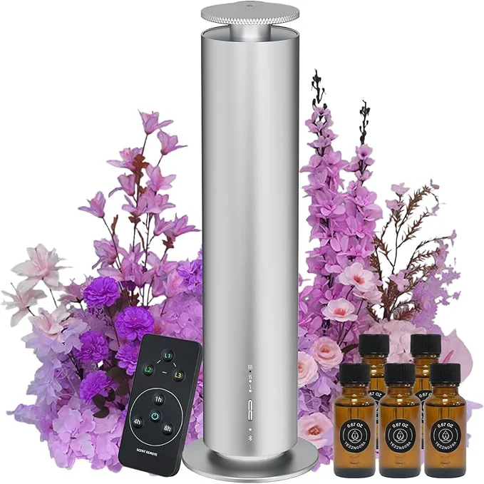 Refined Waterless Essential Oil Diffuser Long Lasting Aromatherapy Scent Diffuser High-End