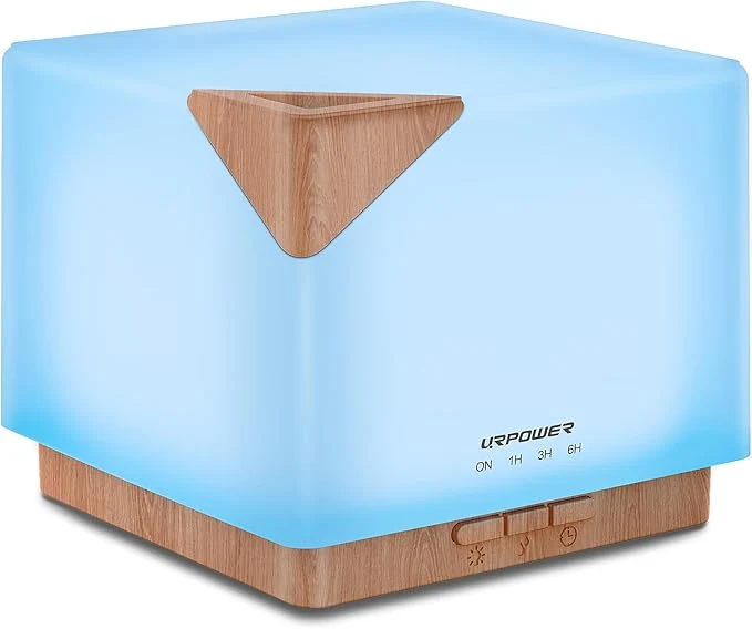 Genuine URPOWER Aromatherapy Essential Oil Diffuser Humidifier 700ml Large Capacity Green
