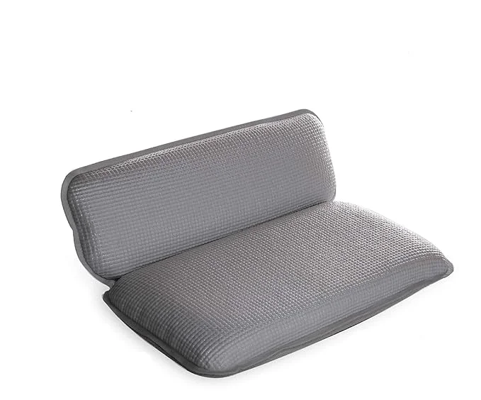 Sophisticated BINO Non-Slip Cushioned Bath Pillow Organic