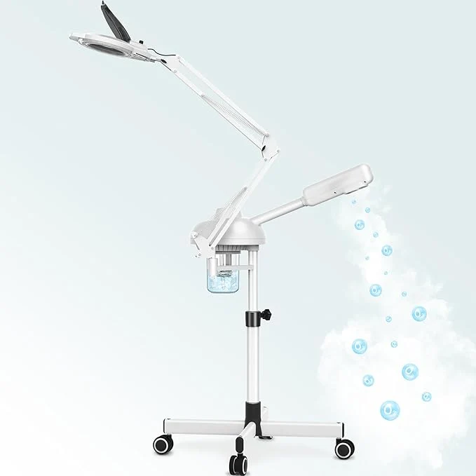 Outstanding TASALON 2-in-1 Professional Facial Steamer Natural