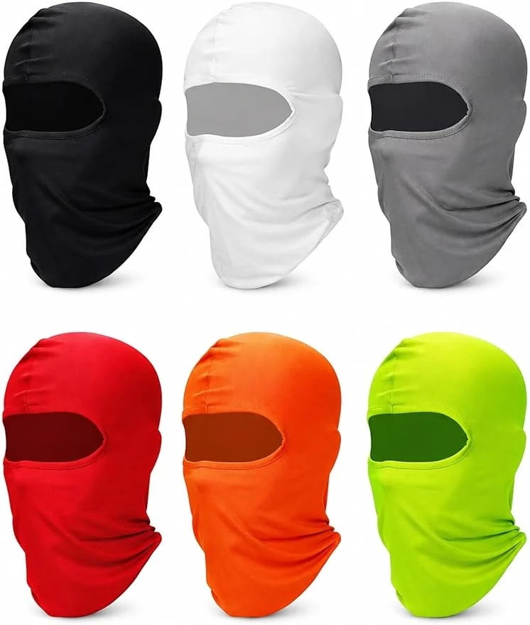 Dependable SATINIOR 6 Pcs Ski Mask Cover Balaclava Full Face Mask Summer Face Cover UV Efficient
