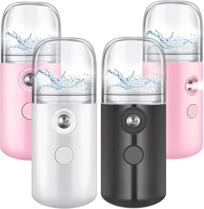 Effective Mudder 4 Pcs Nano Facial Mister Handy Nano Mist Sprayer 30ml Visual Water Tank Consistent