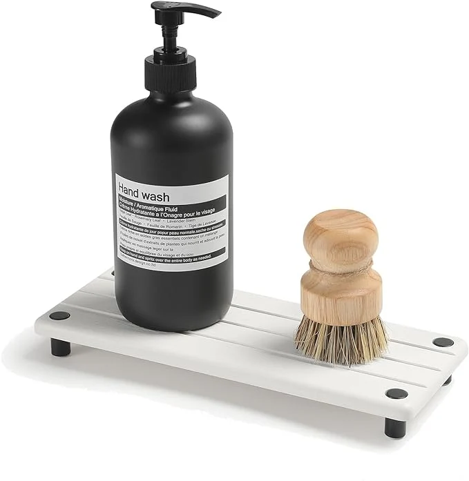Natural Razborci Instant Dry Sink Caddy Kitchen Sink Organizer Quick Drying Stylish