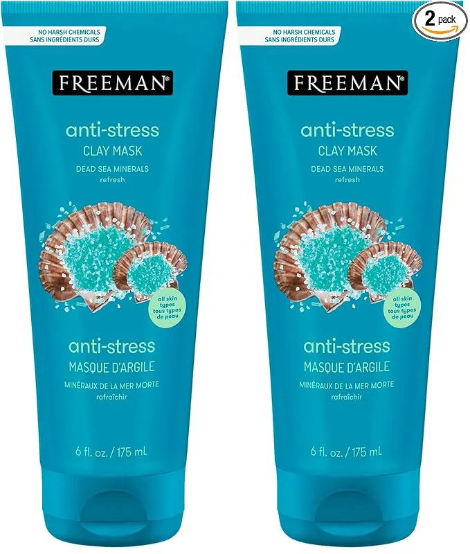 Dependable MAN Dead Sea Minerals Anti-Stress Clay Facial Mask Hydrating Clarifying Top-Quality