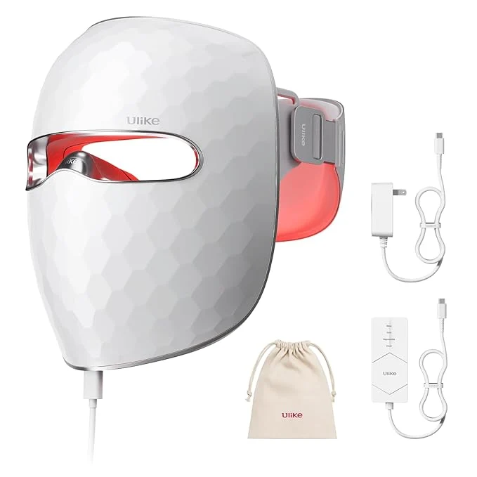 Breathable Ulike ReGlow LED Face Mask Remote Control Eye Protection Home Skincare Device Reusable