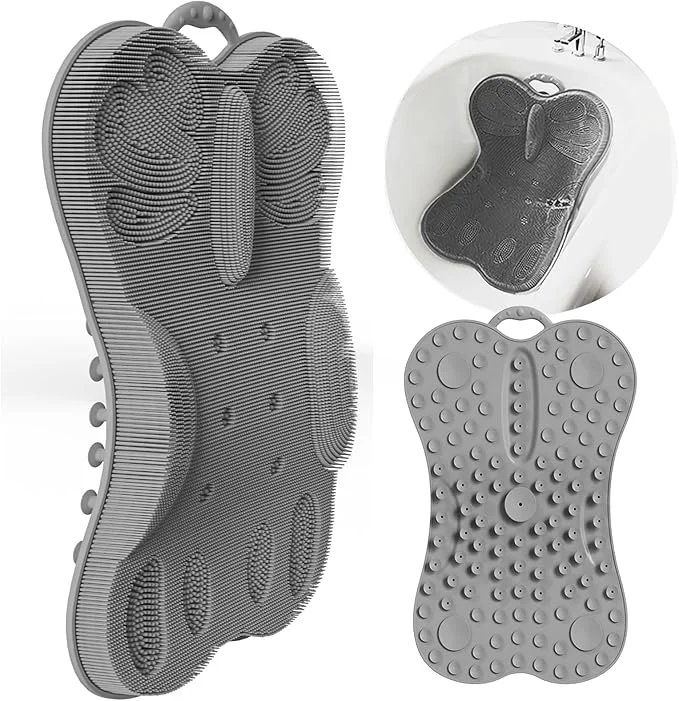 Premium Material Back Scrubber Body Bath Cushion Tub Bathtub Back Lumbar Support Ergonomic Expertly Made