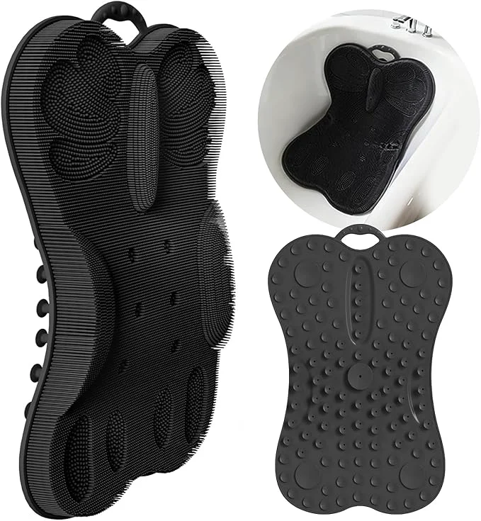 Premium Material Back Scrubber Shower Bathtub Tub Body Bath Cushion Back Lumbar Support Safe