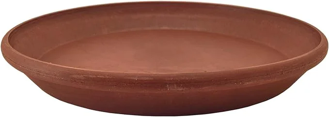Trusted PSW Pot Collection AP35TC 14-inch Plastic Stone Wood Composite Plant Saucer Responsible