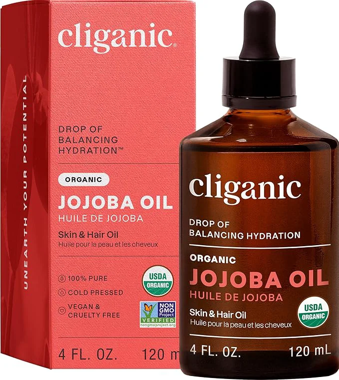 Proven Cliganic Organic Jojoba Oil Pure Moisturizing Secure