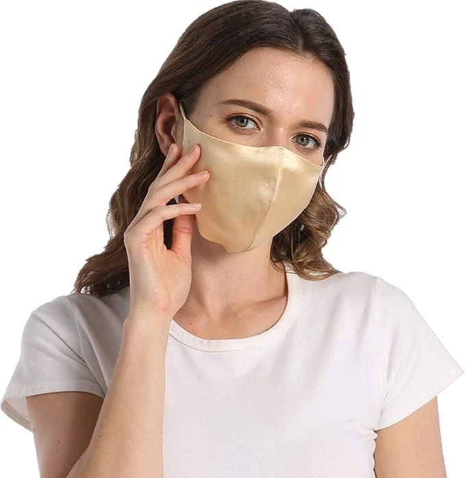 High-Quality ROSEWARD Mulberry Silk Face Mask Functional