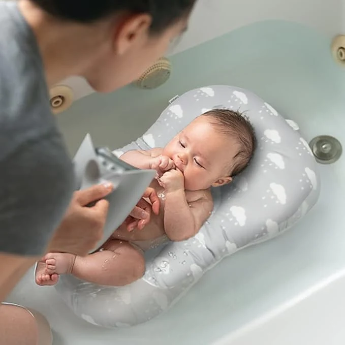 Healthy KAKIBLIN Baby Bath Mat Baby Bath Cushion Soft Anti-Slip Pad 0-6 Month Toddler Superior