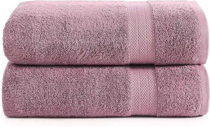 Fine LANE LINEN Oversized Bath Towels Functional