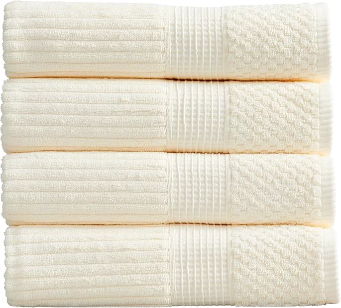 Dependable Springtree Home Cotton Bath Towel Set of 4 Super Soft Absorbent Certified