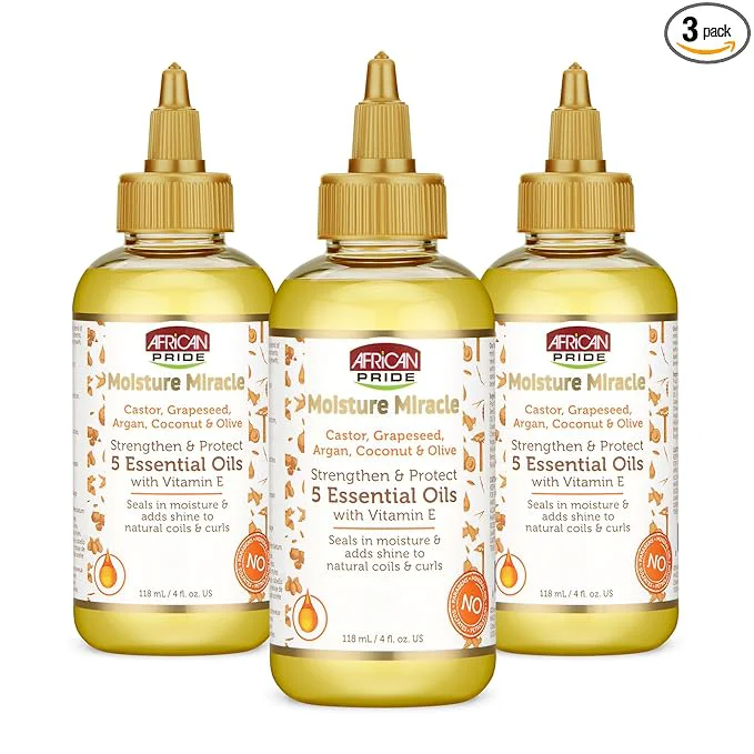 Smart African Pride Moisture 5 Essential Hair Oils Exceptional