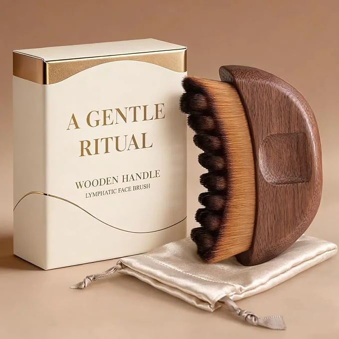 Crafted Lymphatic Contour Face Brush Convenient