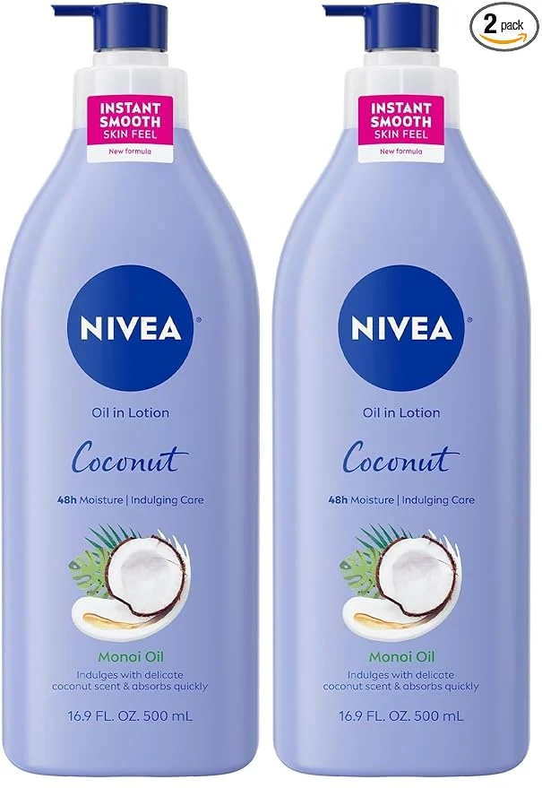 Proven NIVEA Oil Infused Lotion Coconut and Monoi Oil Body Lotion Elegant