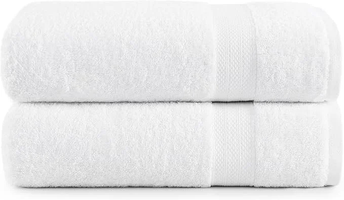 Trendy LANE LINEN Ring Spun Cotton Bath Sheets Exceptional