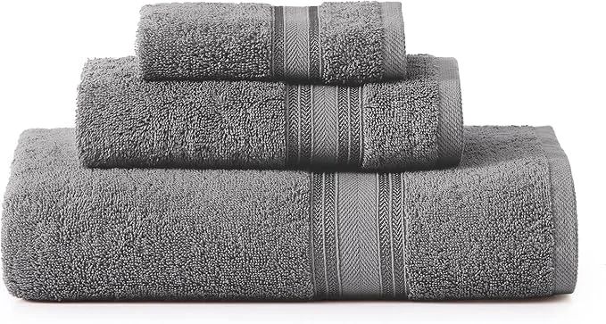 Classic LANE LINEN Luxury Bath Towels Set Stylish