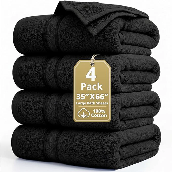 Outstanding LANE LINEN Cotton Bath Sheets World-Class
