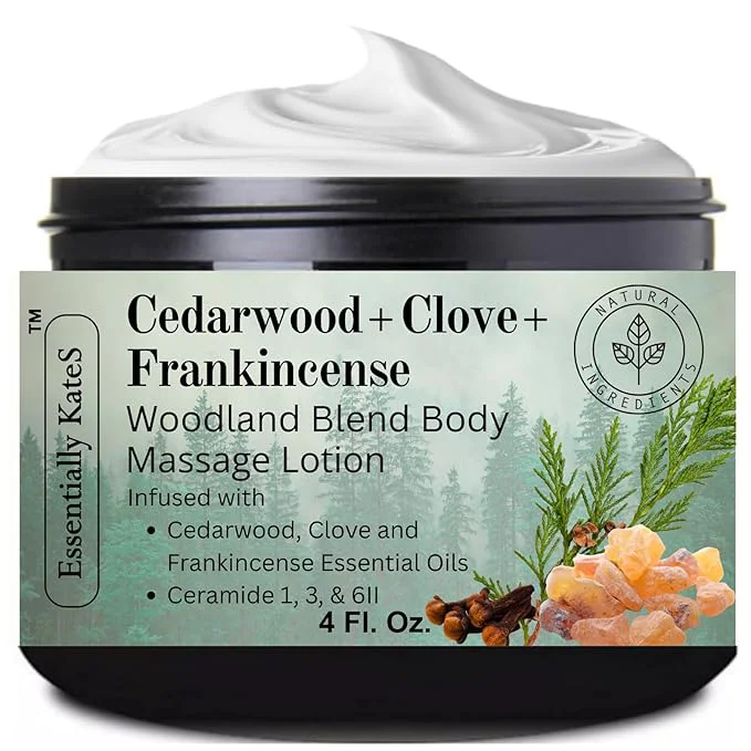 Smart Cedarwood Clove Frankincense Woodland Blend Lotion 4 oz Unique