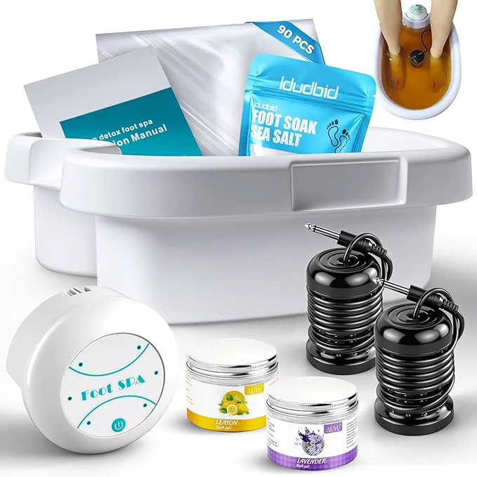 Green Ionic Foot Bath Detox Machine Refined