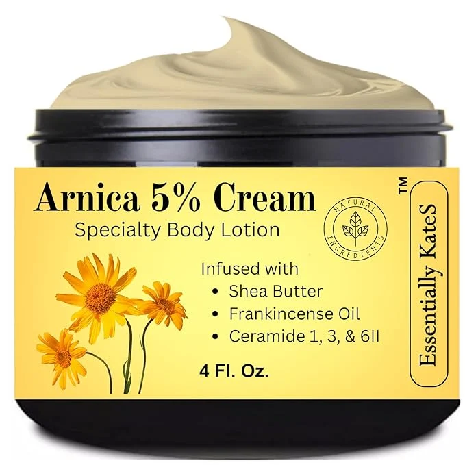 Quality Essentially KateS Arnica 5 Cream Lotion 4 Fl Oz – Frankincense Oil Shea Butter Dependable