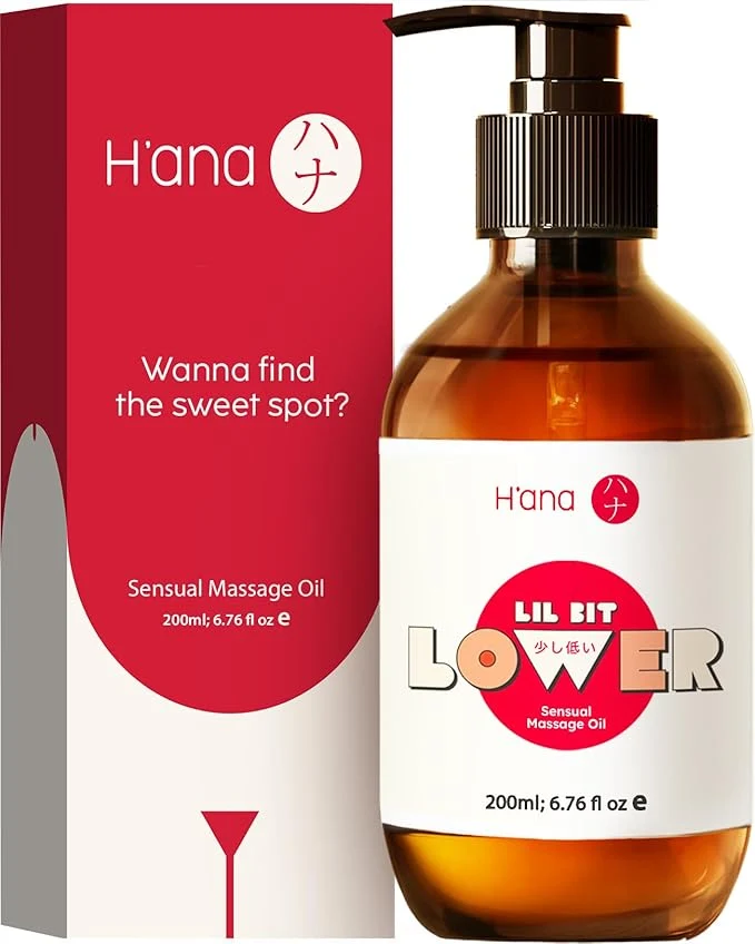 Fashionable H’ana Sensual Massage Oil for Date Night Recyclable