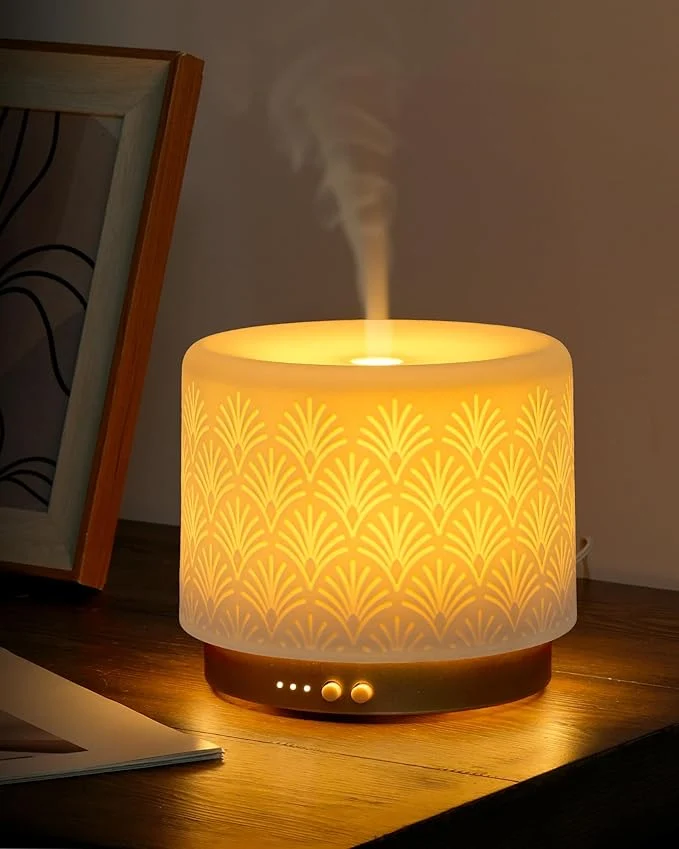 Elegant Essential Oil Diffuser – 280ml Ceramic Diffuser Sophisticated