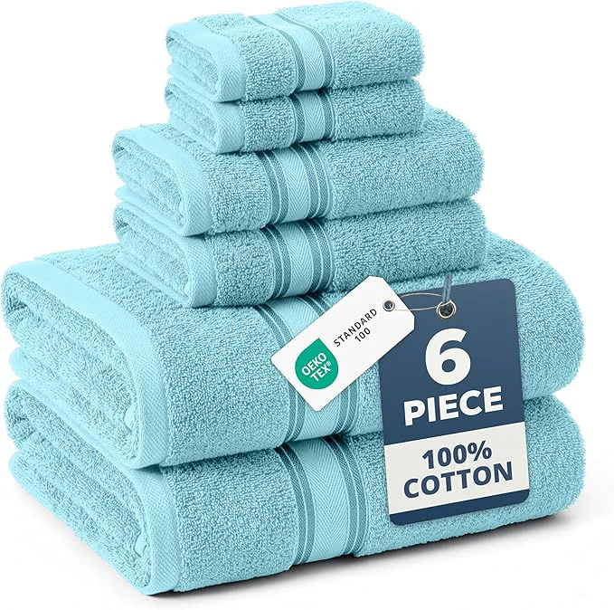 Premium LANE LINEN Luxury Bath Towel Set Reliable