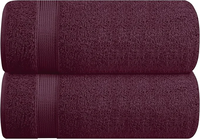 Elite Belizzi Home Cotton 2 Pack Oversized Bath Sheet 35×70 Large Bath Sheet Reliable