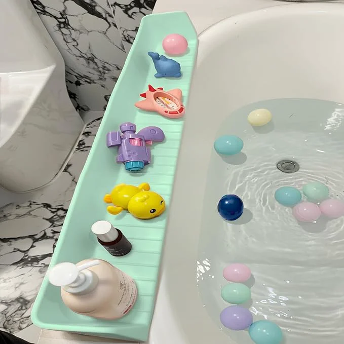 High-End 31.5 Bathtub Splash Guard for Kids Toddlers Fashionable
