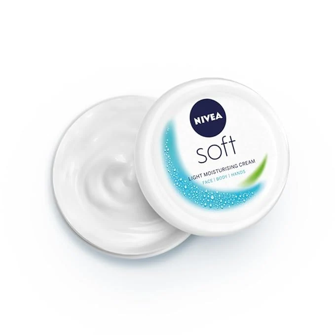 Reusable NIVEA Soft Light Moisturising Cream Powerful