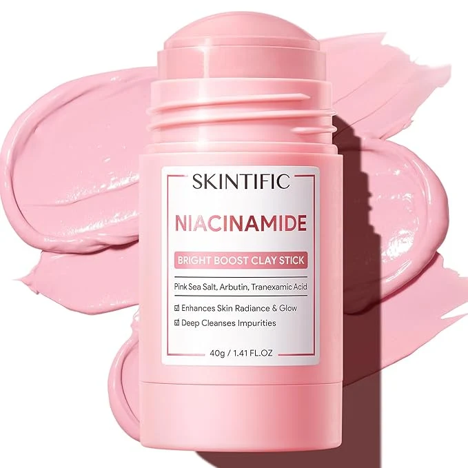 Functional SKINTIFIC Niacinamide Bright Boost Face Mask Stick Brightening Pore-Blurring Fine