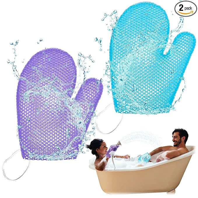 Selected Karenhi 2 Pcs Honeycomb Exfoliating Glove Bath Mitt Body Spa Scrubber Effective
